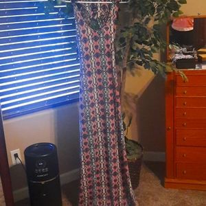 Aztec Maxi With Open Back